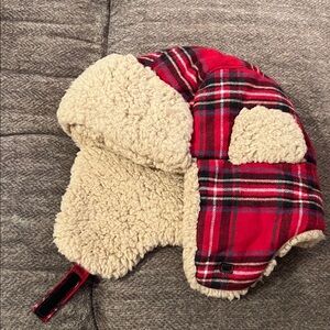 Carter's Plaid Kids Trapper Hat, NWOT